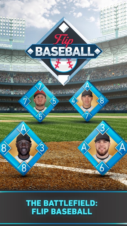 Flip Baseball: official MLBPA card game
