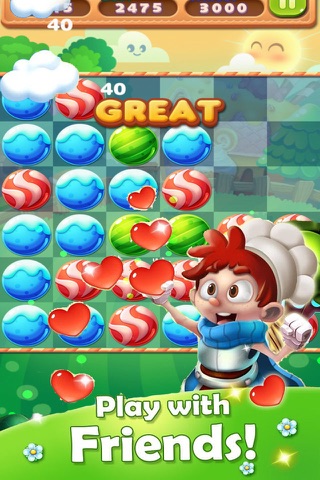 Poping Sweet Candy: Splash Game screenshot 3