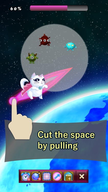 Space cut monster kittens game