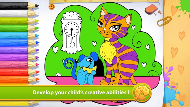 Kitties - Living Coloring Free(圖1)-速報App