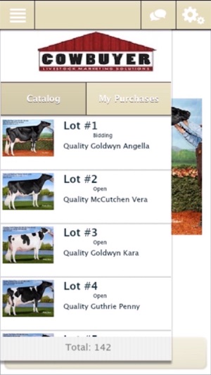 Cowbuyer Live Bidding App