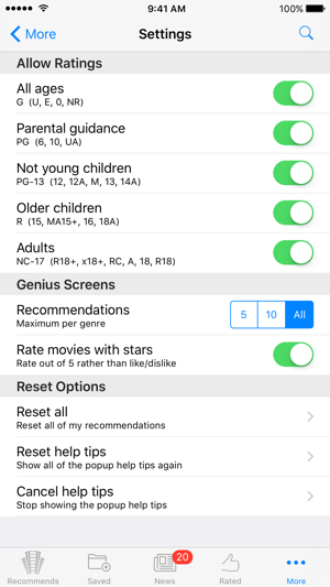 Movie Genius - Film Recommendations(圖5)-速報App