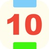 2 ten number game - combine numbers to 10