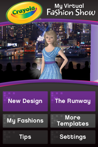 Crayola My Virtual Fashion Show screenshot 2