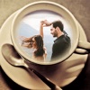 Coffee Mug - Create own photo with coffee photo frame