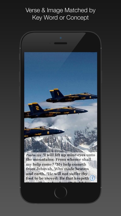 Navy Psalm Daily Quotes ASV