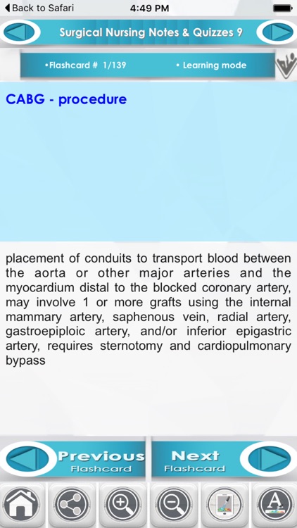 Surgical nursing 7200 Flashcards screenshot-4