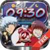 iClock – Manga and Anime : Alarm Clock Gintama Wallpapers , Frames and Quotes Maker For Free