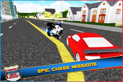 Traffic Police Bike Chase 3D screenshot 4
