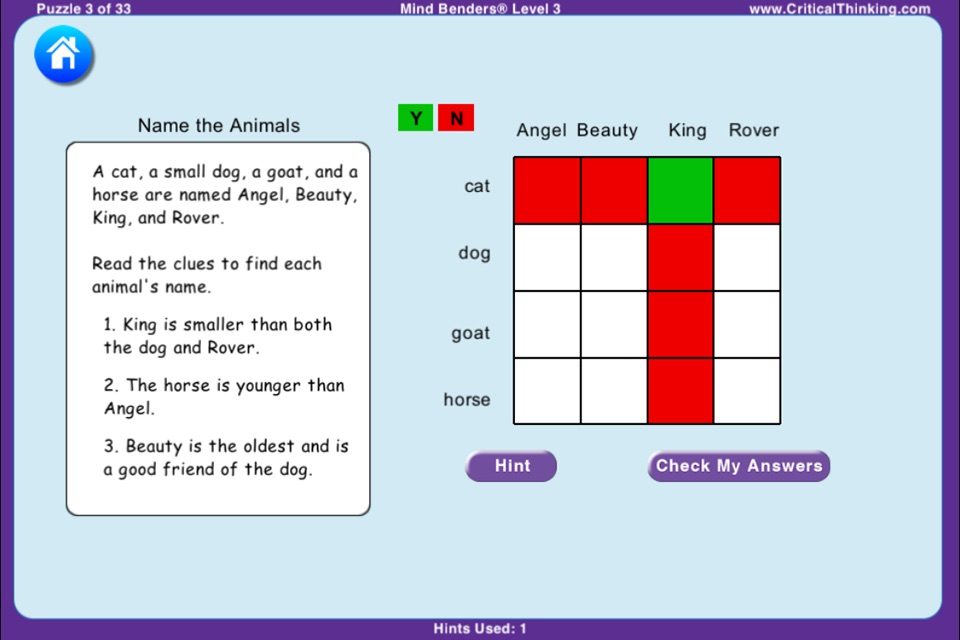 Mind Benders® Level 3 (Free) screenshot 4