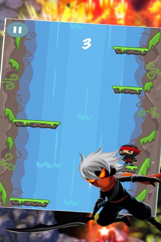 Jump Ninja Jump Fall screenshot 2