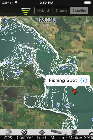 North Dakota Lakes GPS Charts screenshot 4