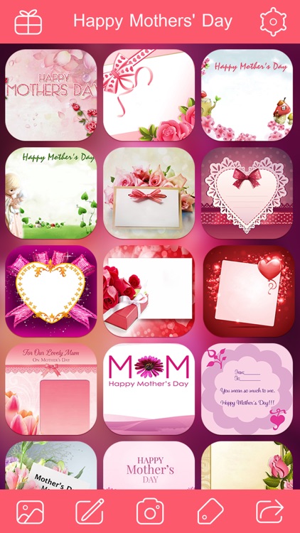 Mother's Day Photo Frame.s, Sticker.s & Greeting Card.s Make.r Pro screenshot-3