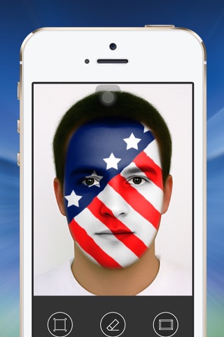 Flag Face USA screenshot 2