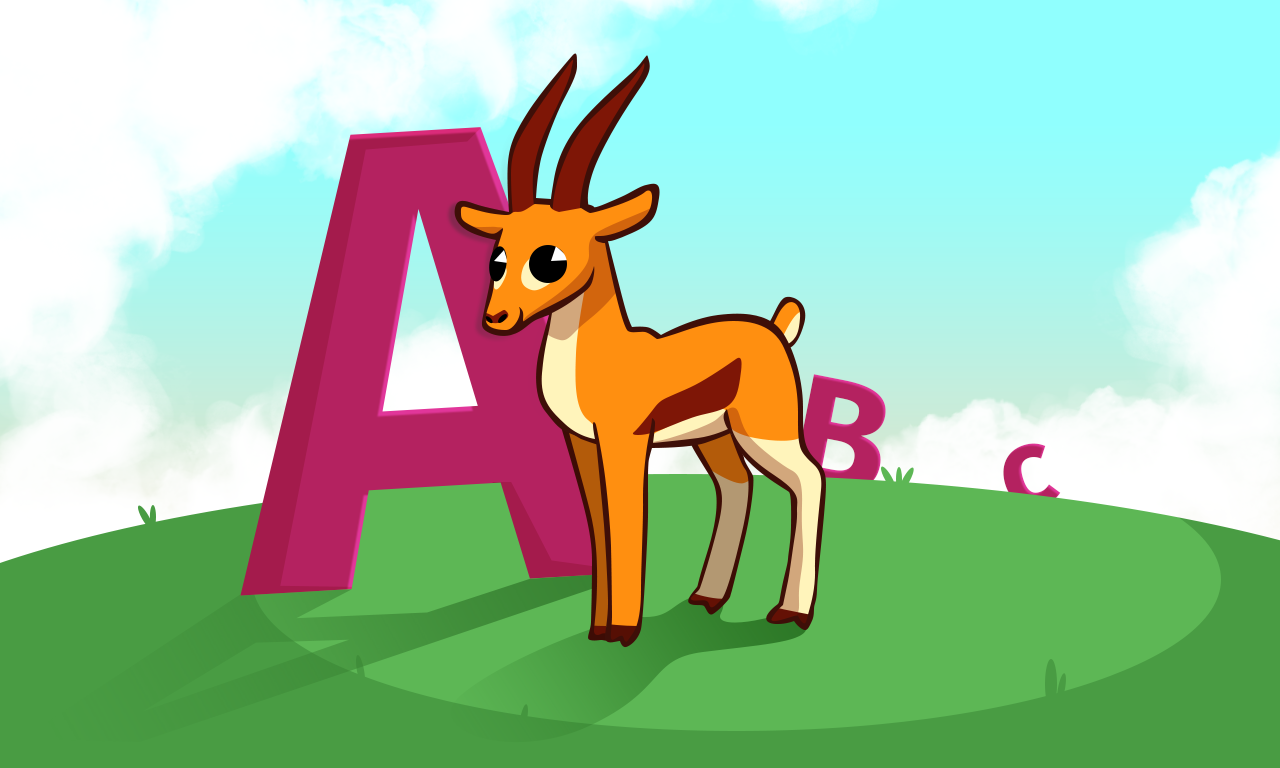 Animals Alphabet - English For Kids