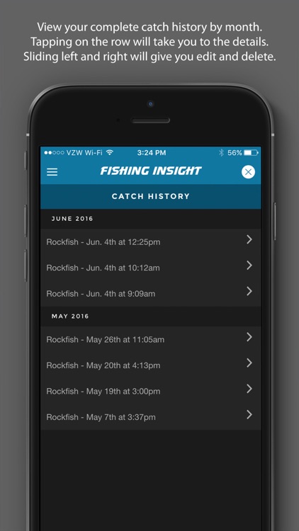 Fishing Insight - Intelligent Fishing Logbook