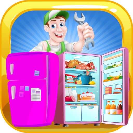 Fridge Repair Shop – Little repairman fix the customer’s refrigerators