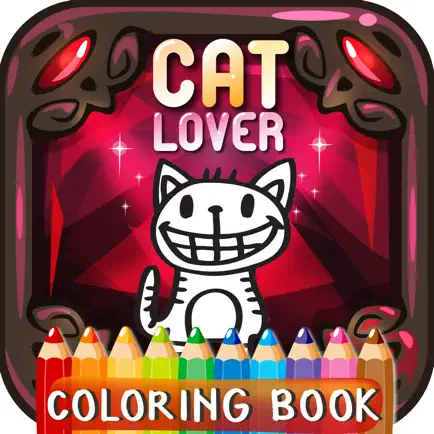 Hand Draw Cat Lover Coloring Book Cheats
