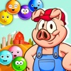 Bubble Farmer Pig - FREE - Classic Pop Shooter