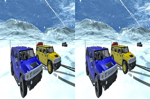 VR-Extreme Car Drifting : Snow Drifting Free screenshot 3