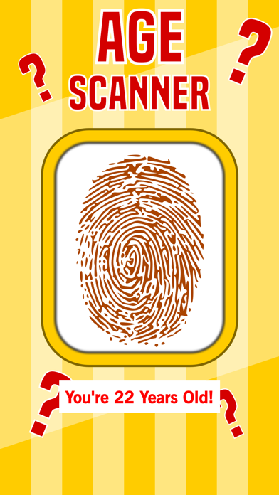 Age Fingerprint Scanner - How Old Are You? Detector Pro HD Screenshot on iOS