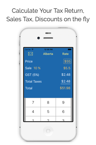 Canada Tax Calculator - Sales, Discount, Refound screenshot 3