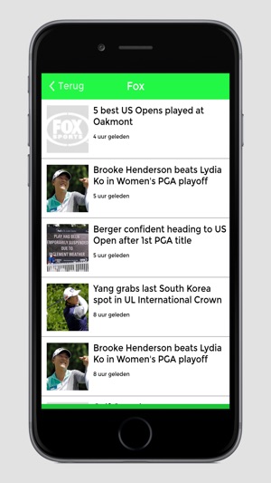 Golf nieuws(圖3)-速報App