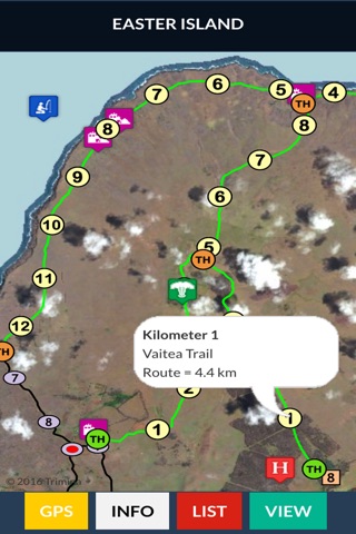 Easter Island OFFLINE Trail Map screenshot 3
