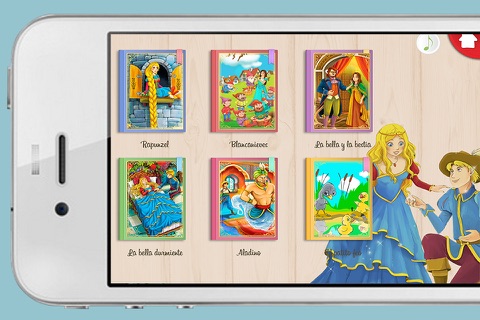 Classic bedtime stories 2 tales for kids between 0-8 years old Premium screenshot 2