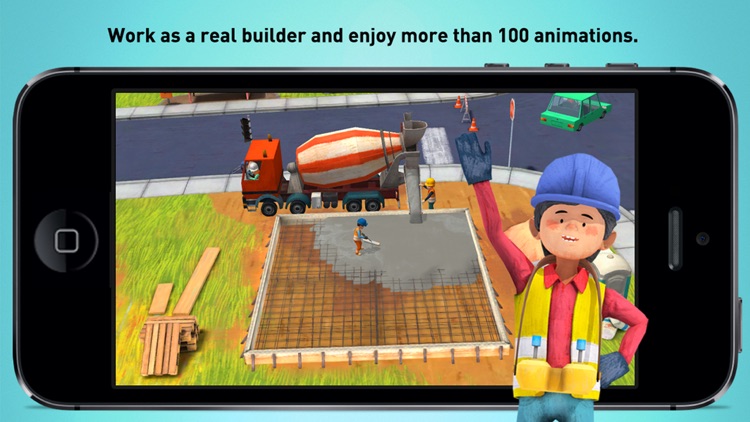 Little Builders - Trucks, Cranes & Digger for Kids screenshot-3