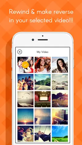 Game screenshot Video Reverse: Reverser cam, Video Rewind Editor apk