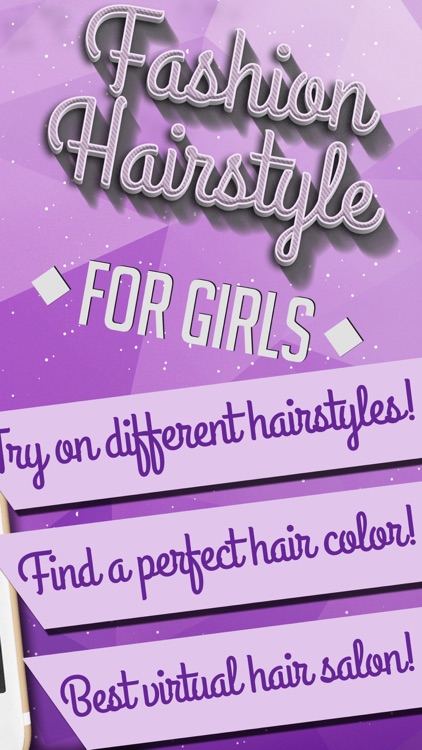 Fashion Hairstyle for Girls Pro – Fancy Hair Salon Photo Studio with Haircut Makeover Stickers