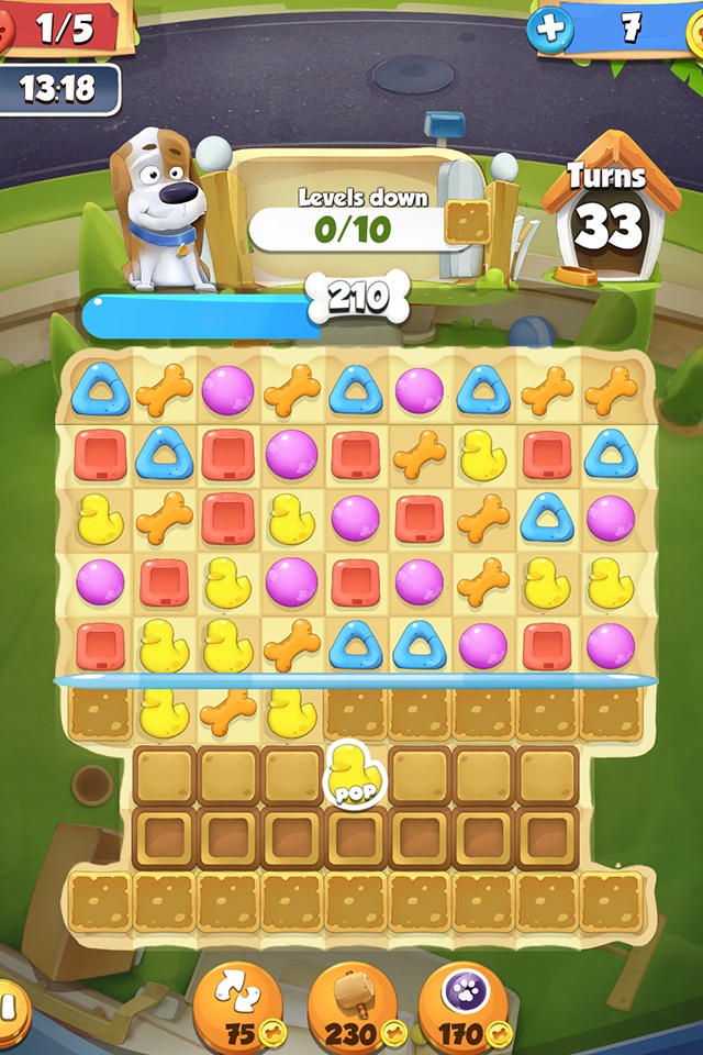 Cute Pet Match 3 Games Puzzle-Matching Jewels Saga screenshot 4