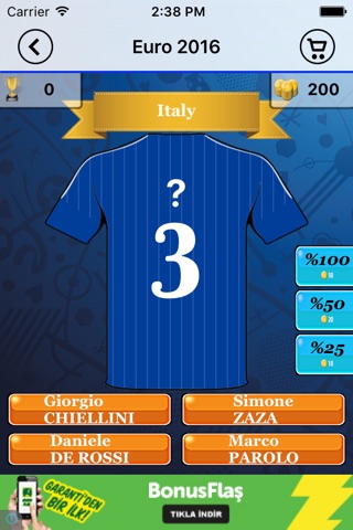Jersey Quiz - Euro 2016 Edition screenshot 2