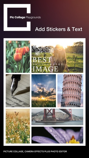 Pic Collage Playgrounds Pro - photo editor and pic collage M(圖1)-速報App