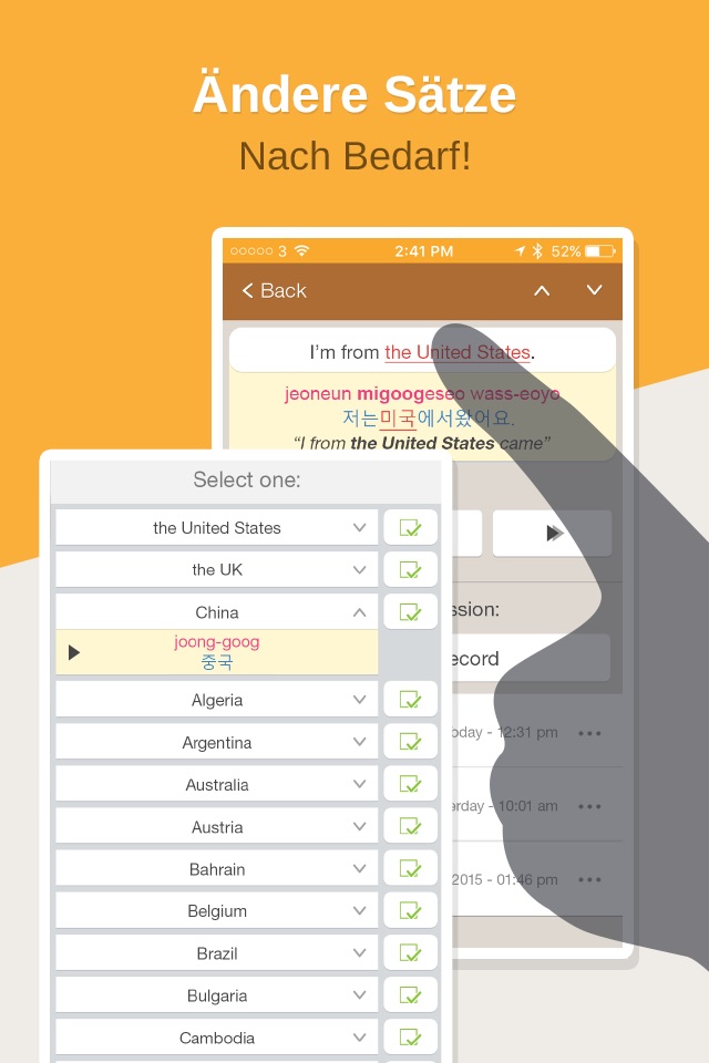 Hello Pal Phrasebook: Learn How To Speak Korean screenshot 3