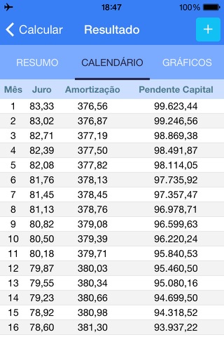 Calculadora Créditos screenshot 4