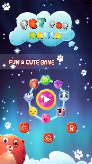 Cute Pet Fun ManiA-Easy match 3 game for