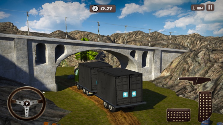 Extreme Cargo Transport Truck Driver & Forklift Crane Operator Game