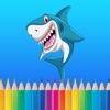 Under the Sea - Animals Coloring Book for Kids Free HD - All Pages Coloring and Painting Book Games