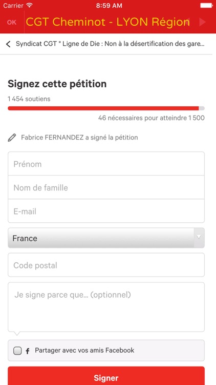 CGT Cheminots - Région de Lyon screenshot-4