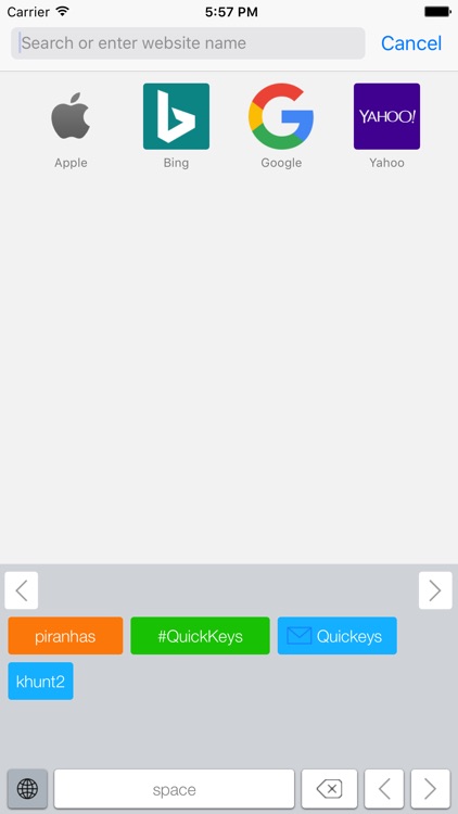 QuicKeysApp