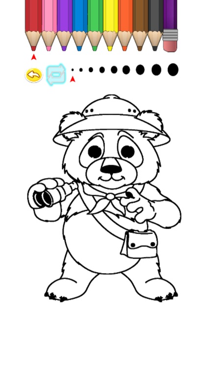 Kids Coloring Book - Cute Cartoon Matake screenshot-4