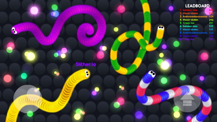 Rolling Snake.io - Worm IO Multiplayer Online Slither War Game - Free Agar Skins Version