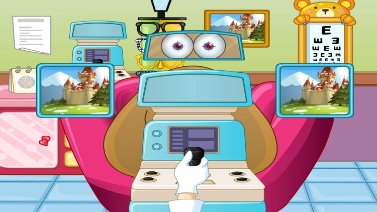 Pou Eye Doctor - Angel Manager&Cute Baby Care