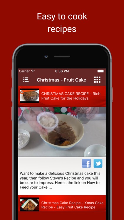 Delicious Christmas Cake Bakery Food Recipe Videos