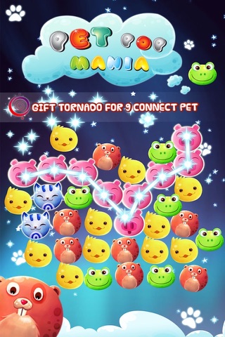 Cute Pet Fun ManiA-Easy match 3 game for everyday Free screenshot 2