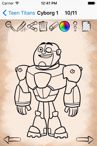 Art of Draw for Teen Titans screenshot 4