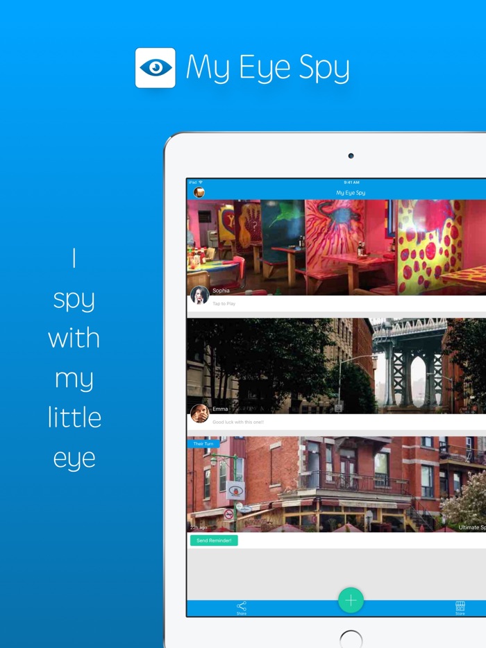 My Eye Spy - Play I spy with my little eye with friends on the go