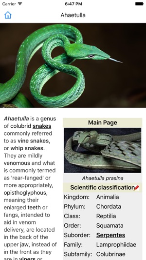 CHI Encyclopedia of Snakes(圖2)-速報App